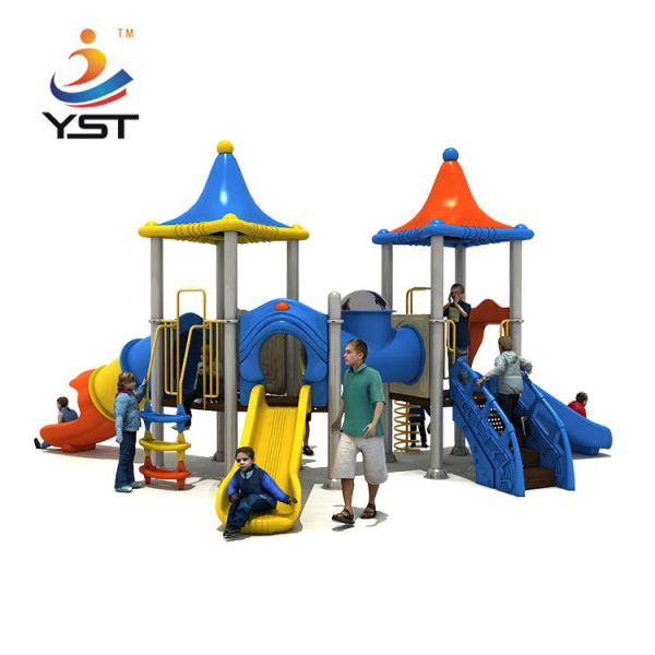 Buy GS Adventure Park Galvanized Kids Playground Slide 15 Kids Capacity at wholesale prices