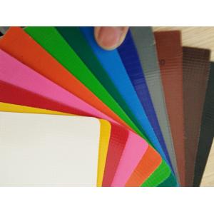 Fire Resistant 1100GSM Matte PVC Laminated Tarpaulin Material Flame Retardant
