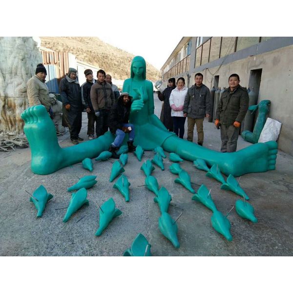 New Bronze sculpture by Sculptor Bharat,casting by the cire-purdue or lost-wax process,China bronze sculpture supplier