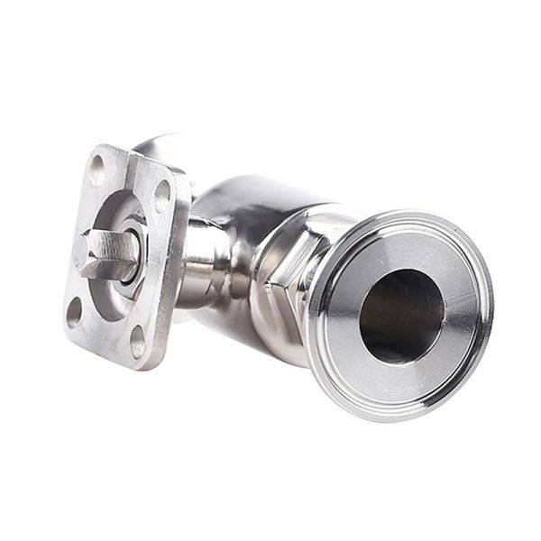 Ss 304 316 Stainless Steel Valved High Platform Tri-Clamp Ball Valve for Pipe Lines Connect