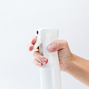 Black Continuous Water Mister Spray Bottle 360deg 200ml LFGB