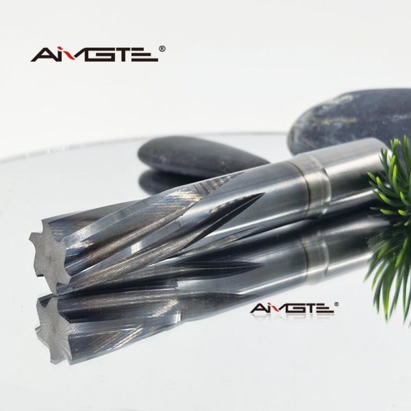 3mm - 20mm Solid Carbide Reamer 6 Flute Left Hand Reamer AlTiCrN Coated