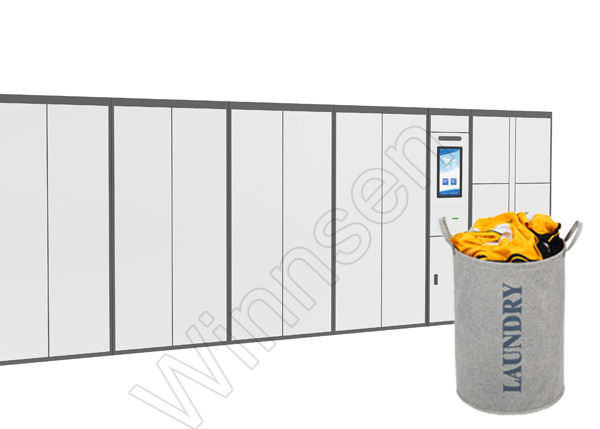 Buy Smart Pin Code Custom APP Laundry Dry Clean Locker Touch Screen With Remote Manage at wholesale prices