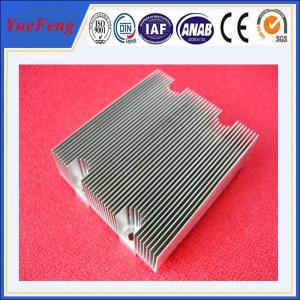 Quality china wholesale customized designs extruded aluminum alloy profiles heat sink for sale