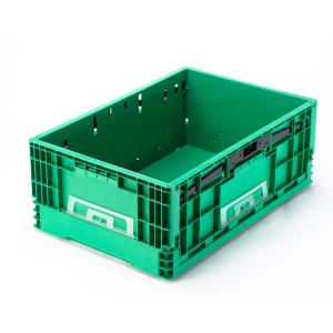 Customized Logo Bule Transportation Box Folding Plastic Collapsible Moving