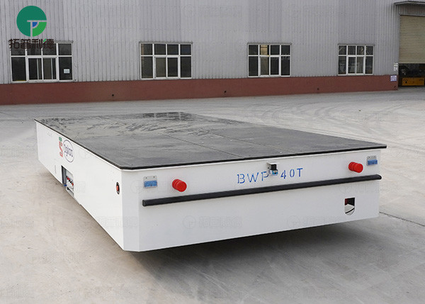 Buy 20Tons Warehouse Steerable Trackless Electric Transfer Cart at wholesale prices