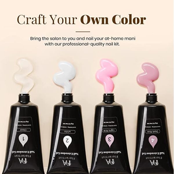 OEM Nail Supplies Clear Pink Colors 30ml Nails Art Extension Gel Varnish Private Label Soak Off Quick Acrylic Poly Gel Polish