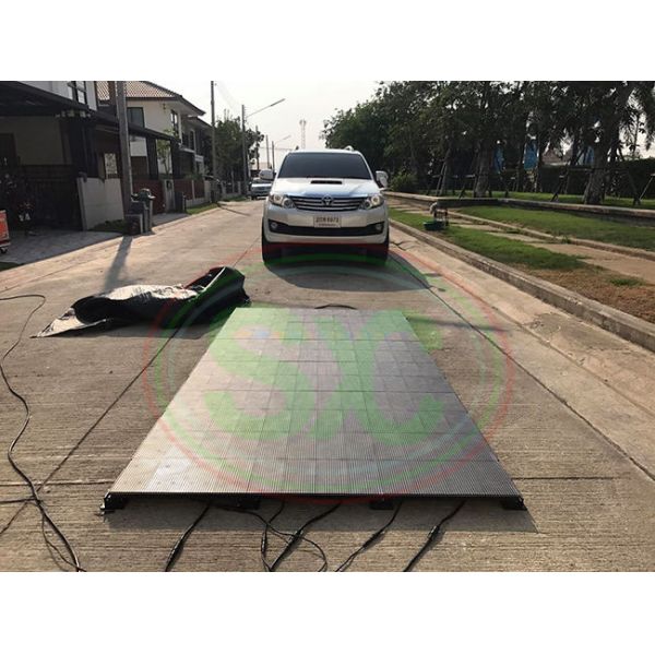 P4.81 Noiseless interactive led video dance floor , disco dance floor waterproof