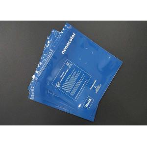 Moisture Proof Flat Mailer Envelopes , Offset Printing Aluminium Packing Bag