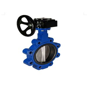 DN10mm DN25mm Manual Butterfly Valve , Stainless Steel Butterfly Valve