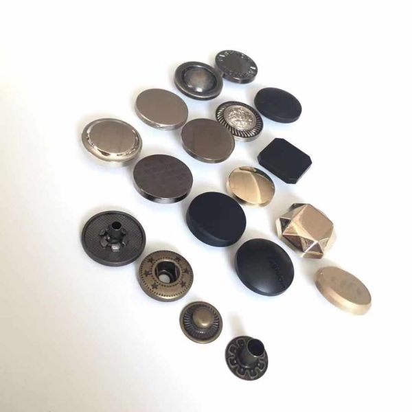 wholesale 17MM zinc alloy snap button cap gun metal button