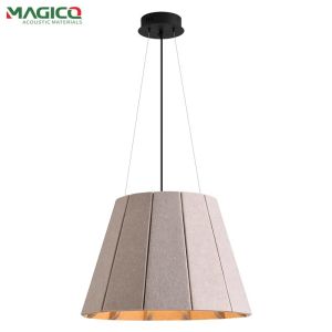 Modern Polyester Fiber Lampshade Office Acoustic Sound-Absorbing PET Felt