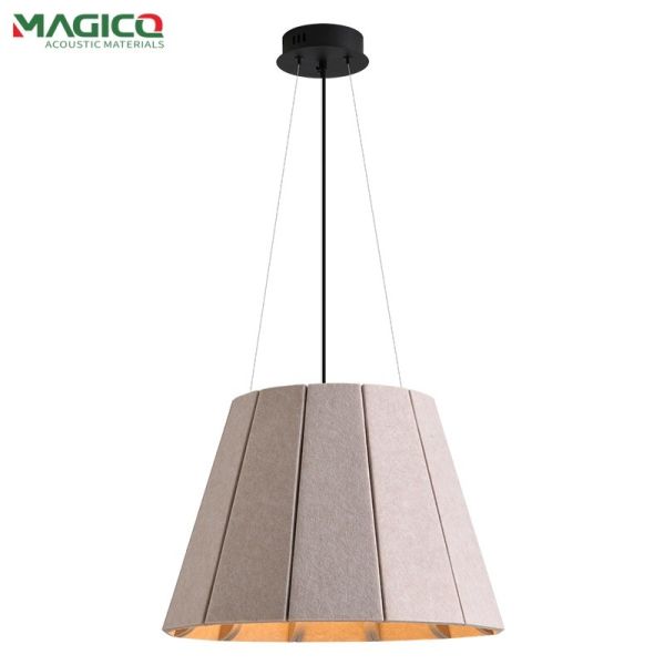 Modern Polyester Fiber Lampshade Office Acoustic Sound-Absorbing PET Felt