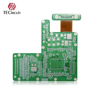 FR4 PI Material Rigid Flex PCB Printed Circuit Board Immersion Gold 2u