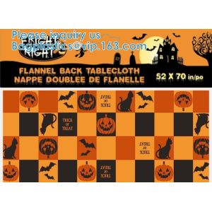 Vinyl Christmas Happy Halloween Banquet Event & Party Supplies Decoration