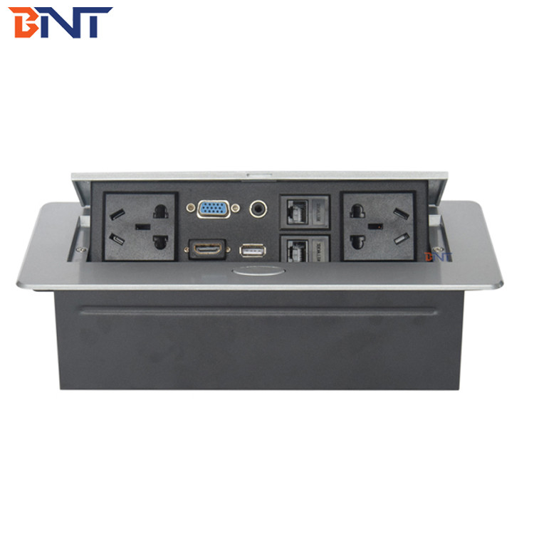 Quality Available Customized Tabletop Pop Up Multimedia Jack 10A Rated Current Keep Product In Stock for sale