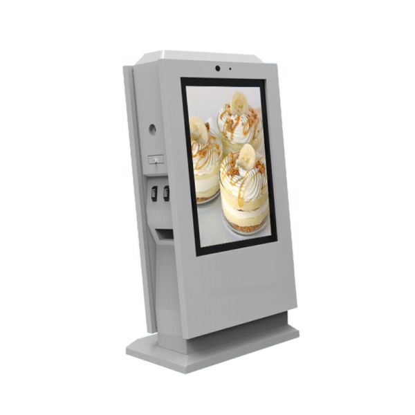 Buy Payment Self Service LCD Interactive Touch Screen Kiosk With Printer at wholesale prices