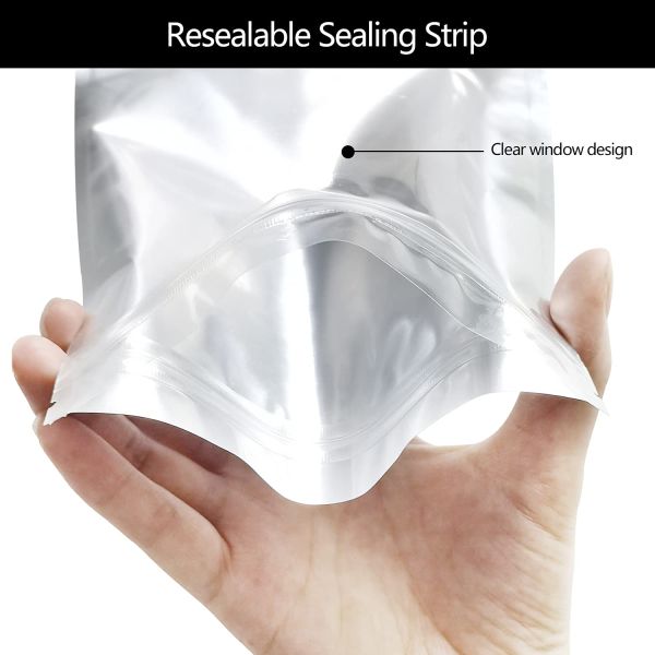 Moisture Proof Die Cut PET Smell Proof Custom Mylar Bags For Food Storage