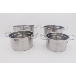 Business Pasta Cooking 0.194cbm Stainless Steel Milk Pot