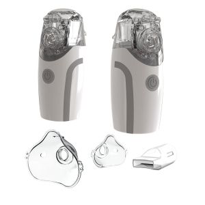 EU Standard Pediatric Handheld Mesh Nebulizer With Adjustable Nebulization Rate