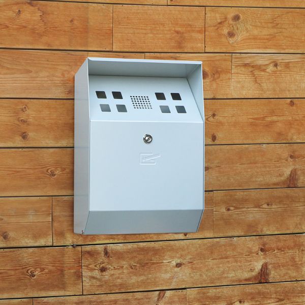 Stainless Steel Wall Mounted Dustbin Customized Wall Hanging Dustbin