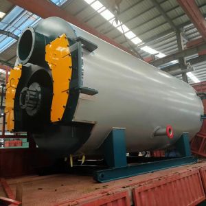 Wetback Three Passed 1mw gas-fired oil fired hot water boiler for Central