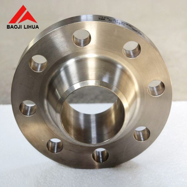 Gr2 Titanium Weld Neck Flanges Gr5 Titanium Pipe Fitting 2" Sch.20s Class 300