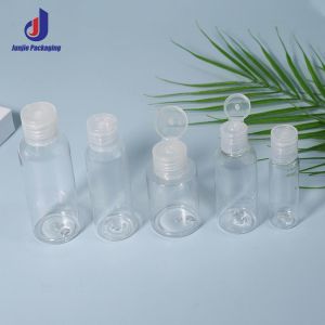 Custom Plastic Cosmetic Bottles Oval Face Cream Bottle Empty Packaging