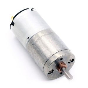 Mini Micro Low Noise 12v JGA25-340 12V 77RPM 1:103 With Metal Gear Low Speed