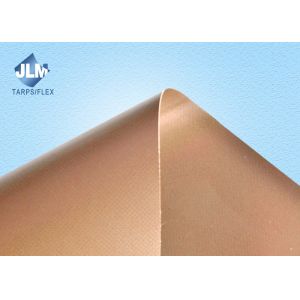 Rainproof Surface Adhesive Warp Knitting PVC Coated Tarpaulin