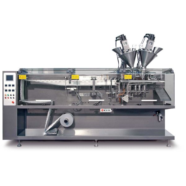 Horizontal Automatic Stand Up Pouch Filling And Packing Machine PLC Control with servo