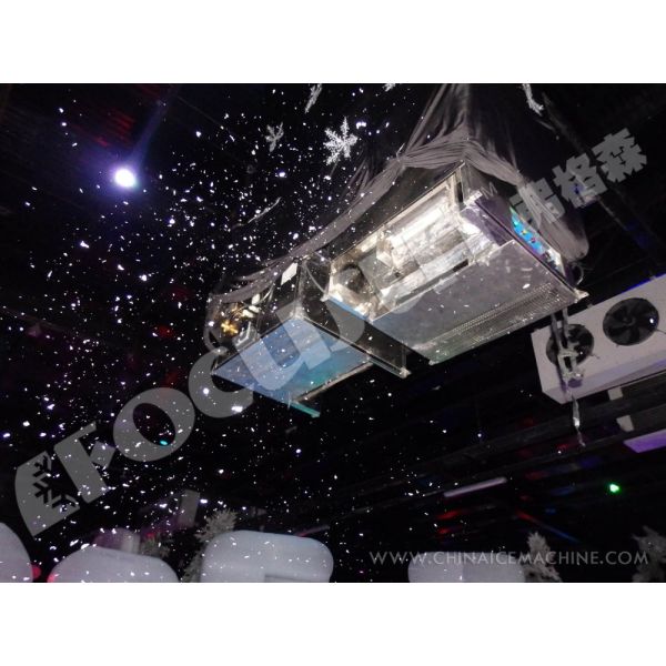 220V/1P/60HZ/50HZ Copeland Compressor Focusun 600kg Snow Maker Machine for Spa Hotels