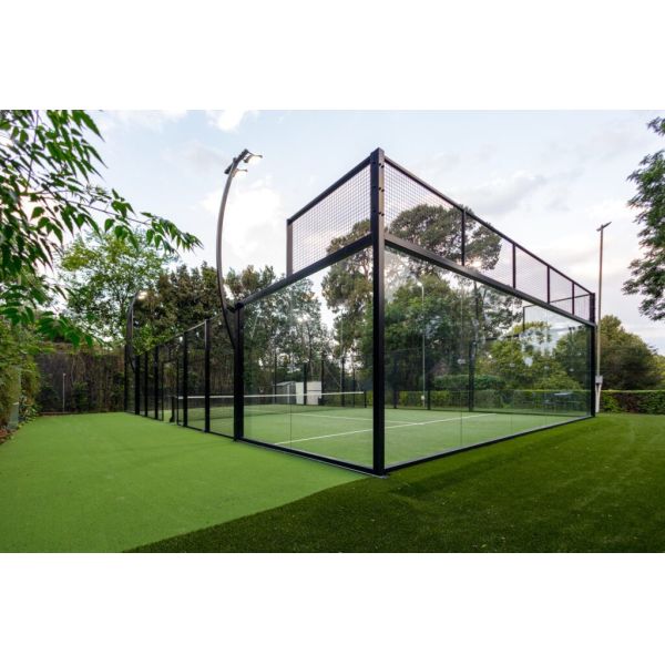 Buy Luxury Padel Court Complex - Glass Canopy & Multi-Zone Climate Control at wholesale prices