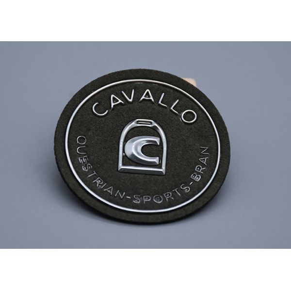 Buy Custom Shape Bags Embossed Patches Iron On Backing at wholesale prices