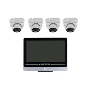 4MP High Resolution 4 Channel 720p Poe Nvr System Support Mobile Viewing