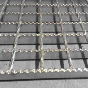 Construction Building Material Q235 Serrated Steel Grating