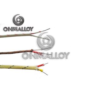 Diameter 24AWG Insulated Thermocouple Wire With Fiberglass Shiled