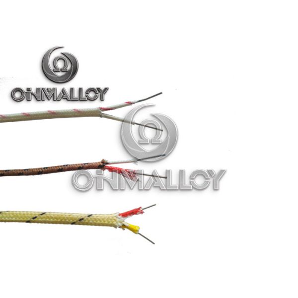 Buy Diameter 24AWG Insulated Thermocouple Wire With Fiberglass Shiled at wholesale prices