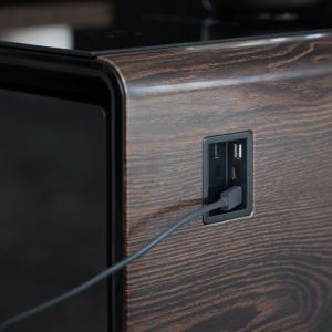 Modern Smart Furniture Coffee Table with Music Player and Wireless Charging