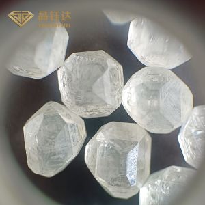 3-4.99ct HPHT Rough Diamond Round