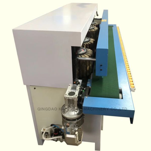 KC4R-S edge sanding machine for wooden door edge brush sander