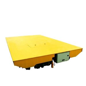 cheap trackless battery powered rail transfer trolley with remote control