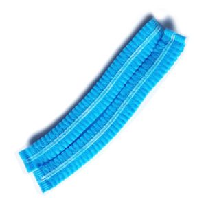 S&J Disposable non woven medical bouffant clip cap elastic disposable doctor