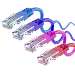Cat5e Ethernet Cable 24AWG Copper UTP/STP RJ45 Male-Male