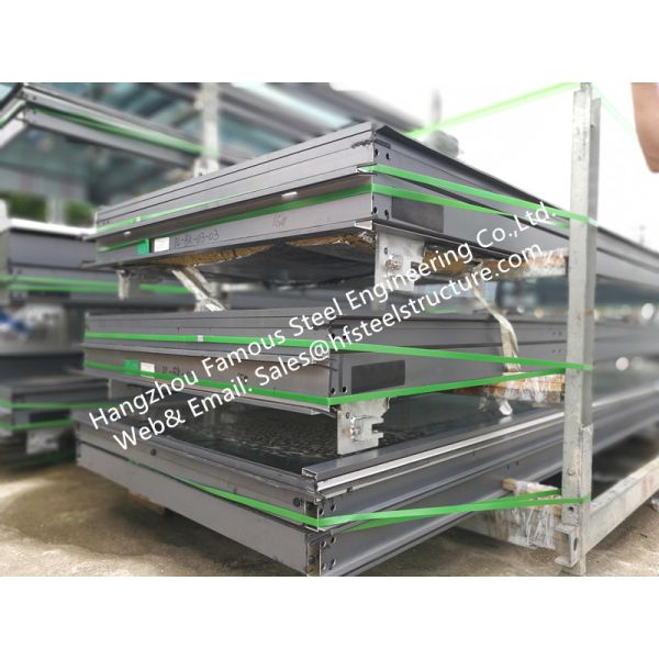 Buy Monolithic Glass Façade Curtain Wall Unitized and Fabricated with Insulated Thermal Broken Exposed Frame at wholesale prices