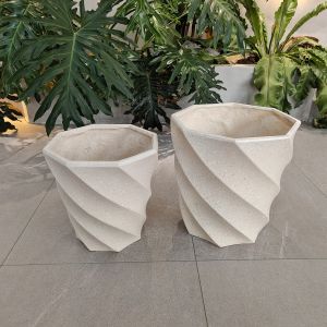 Round Fiberclay Planter The Ideal Choice For Charcoal Oven And Warmer Camping