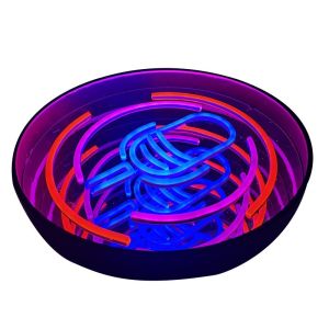 Infinite Visual Art Light Box Melle Abyss Mirror 3D Luminous Letter Logo Neon