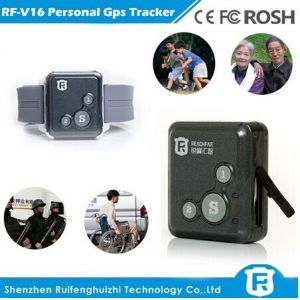 Quality Low cost mini chip child gps tracker bracelet for persons and pets reachfar rf-v16 for sale