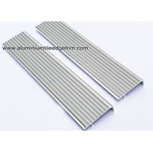 Extruded Grooved Aluminum Stair Nosing With Anti - Slip Protection