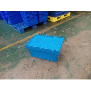 Larger Logo Printing Stack Nest Plastic Attached Lid Containers